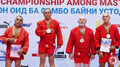 Результаты первого дня Чемпионата Мира по самбо среди мастеров